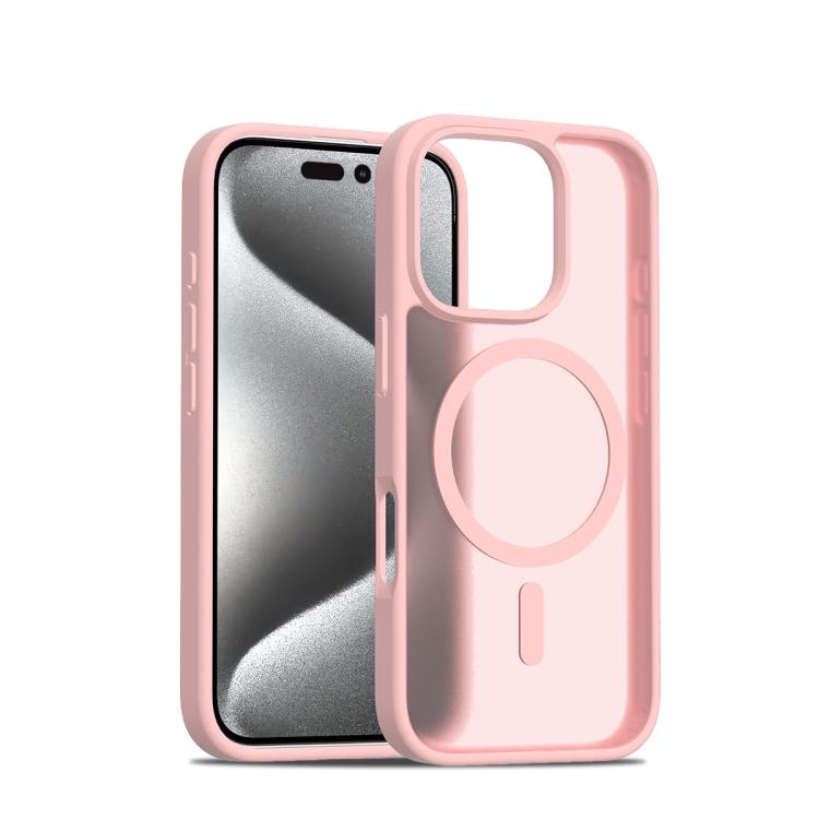 Skin Feel TPU Hybrid PC MagSafe Phone Case, For iPhone 16e, For iPhone 16 Pro Max, For iPhone 16 Pro, For iPhone 16 Plus, For iPhone 16, For iPhone 13 / 14