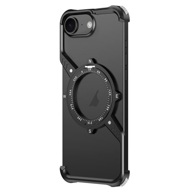 S Shaped 360 Holder Airbag Frameless MagSafe Metal Phone Case