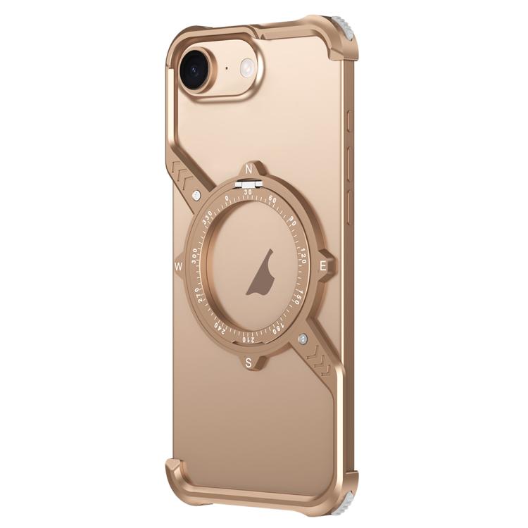 S Shaped 360 Holder Airbag Frameless MagSafe Metal Phone Case