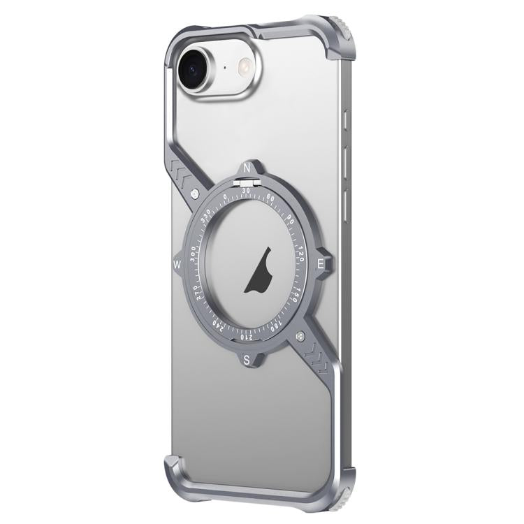 S Shaped 360 Holder Airbag Frameless MagSafe Metal Phone Case