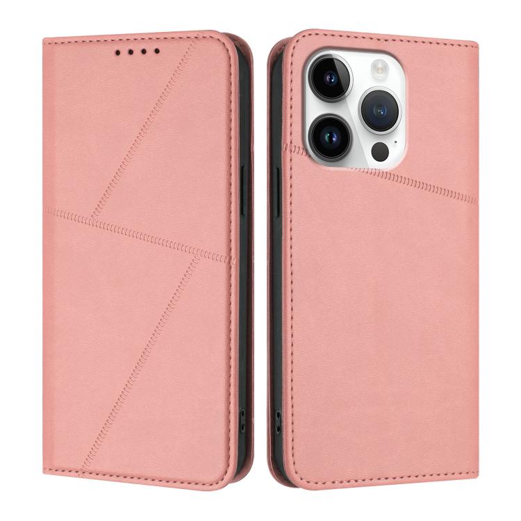 Strong Magnetic Frosted Flip Leather Phone Case