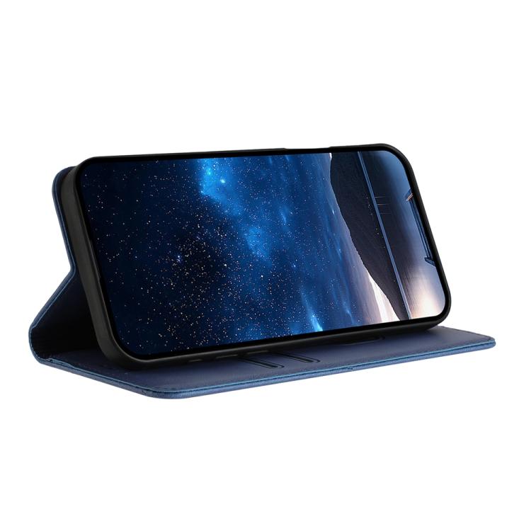 Strong Magnetic Frosted Flip Leather Phone Case, For iPhone 15 Pro Max, For iPhone 15 Pro, For iPhone 15 Plus