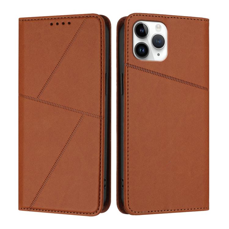 Strong Magnetic Frosted Flip Leather Phone Case