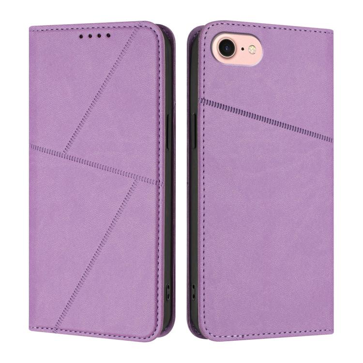 Strong Magnetic Frosted Flip Leather Phone Case
