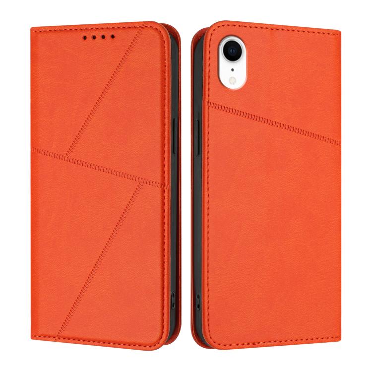 Strong Magnetic Frosted Flip Leather Phone Case