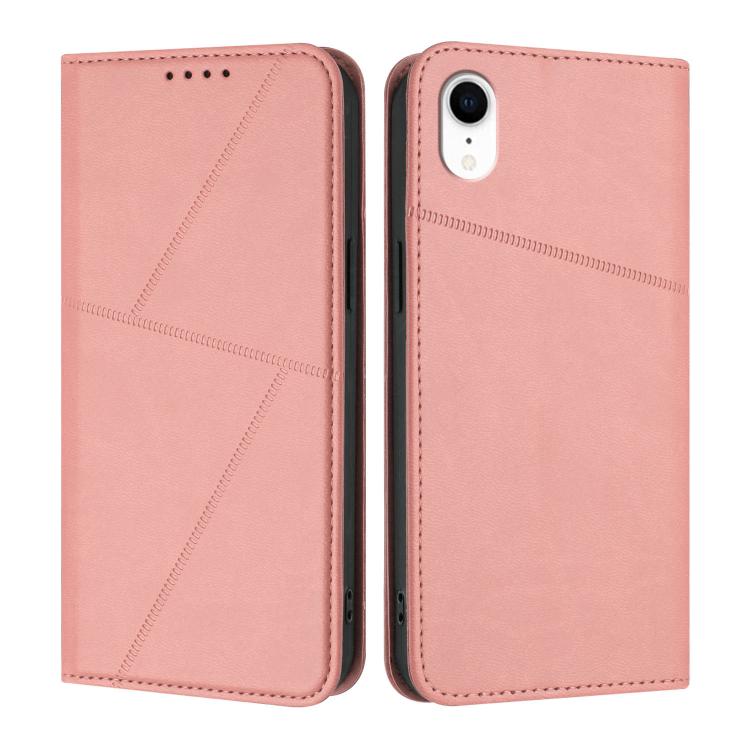 Strong Magnetic Frosted Flip Leather Phone Case