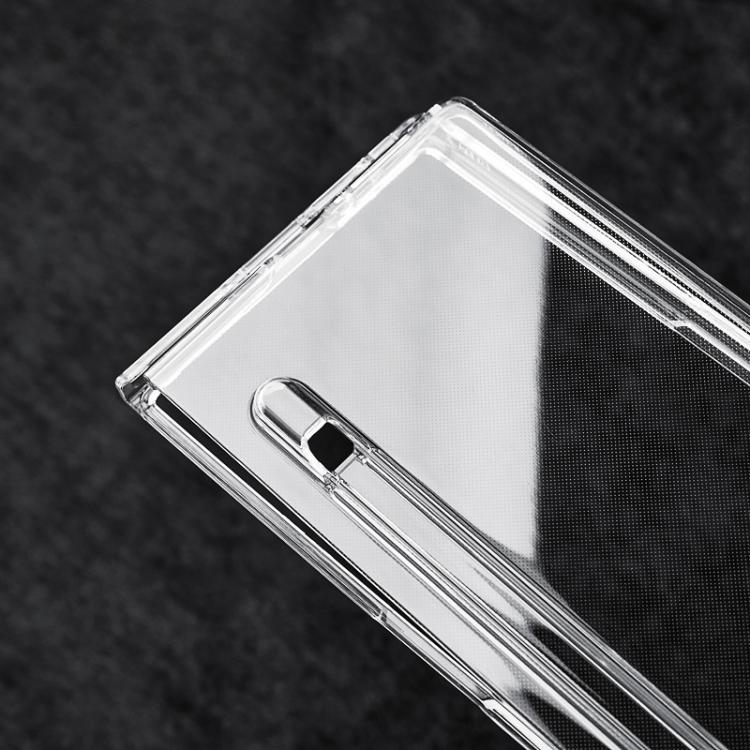 Transparent Two-stage PC Phone Case with Pen Slot