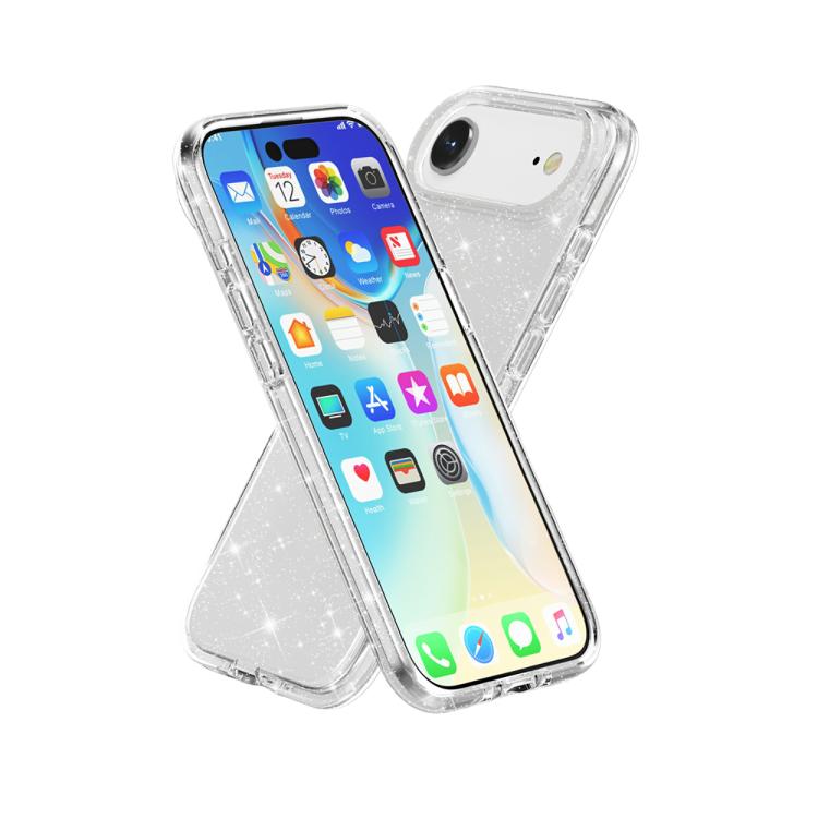 Shockproof Terminator Glitter Powder Phone Case, For iPhone 17 Air