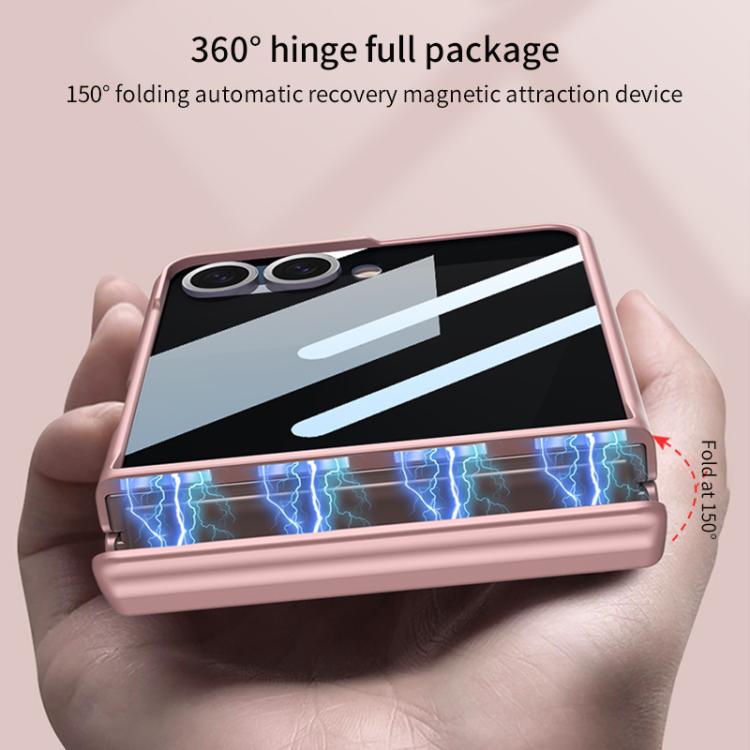 GKK Integrated Privacy Film Magnetic Full Coverage Flip Phone Case
