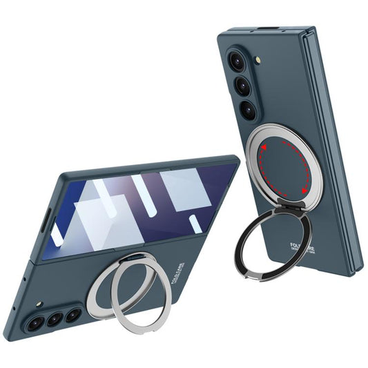GKK Integrated Ultra-thin Full Cover Magnetic Phone Case with Rotating Bracket