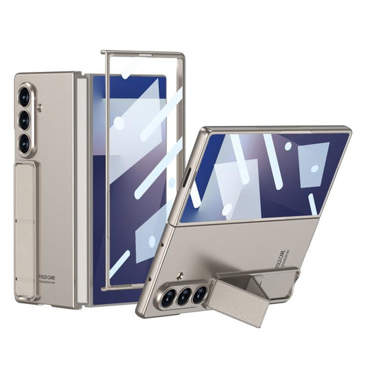 GKK Integrated Ultra-thin Full Cover Phone Case with Bracket