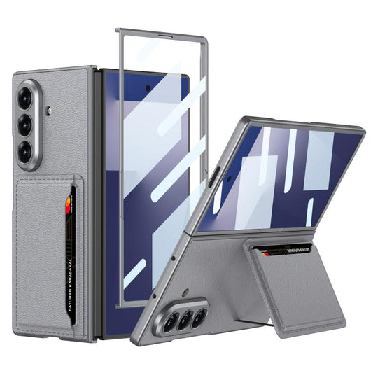 GKK Integrated Ultra-thin Leather Phone Case with Card Slots