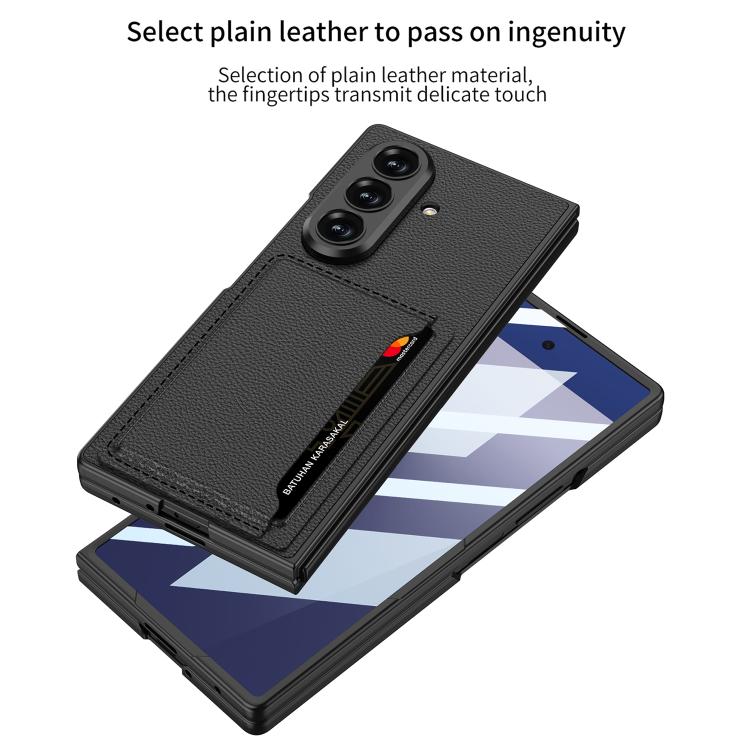 GKK Integrated Ultra-thin Leather Phone Case with Card Slots
