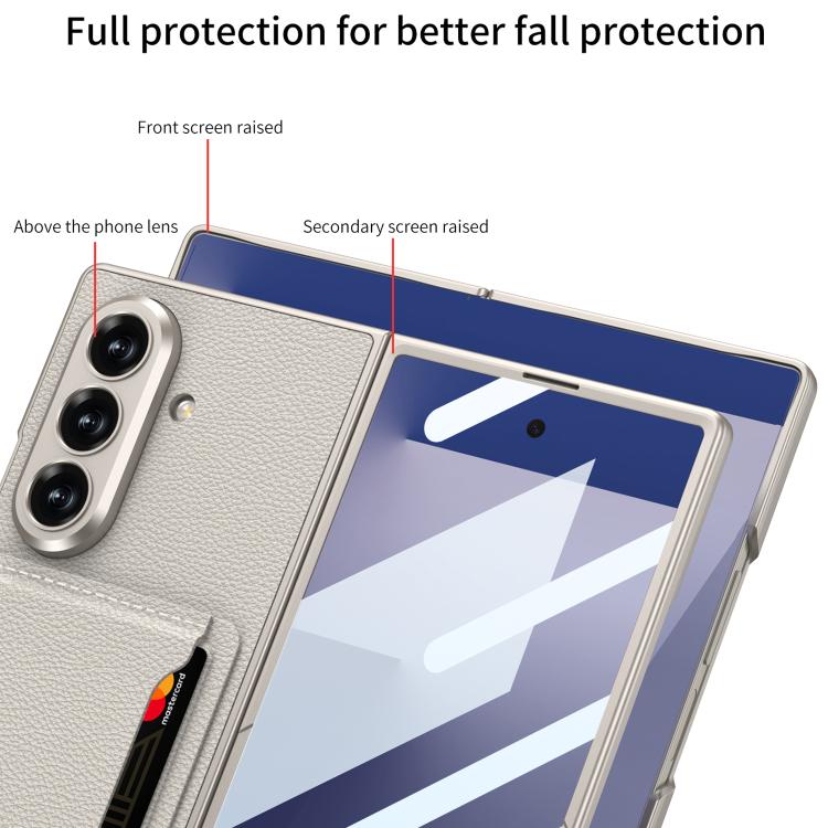 GKK Integrated Ultra-thin Leather Phone Case with Card Slots