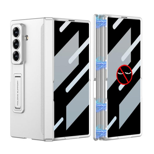 GKK Integrated Privacy Film Magnetic Folding Full Cover Phone Case