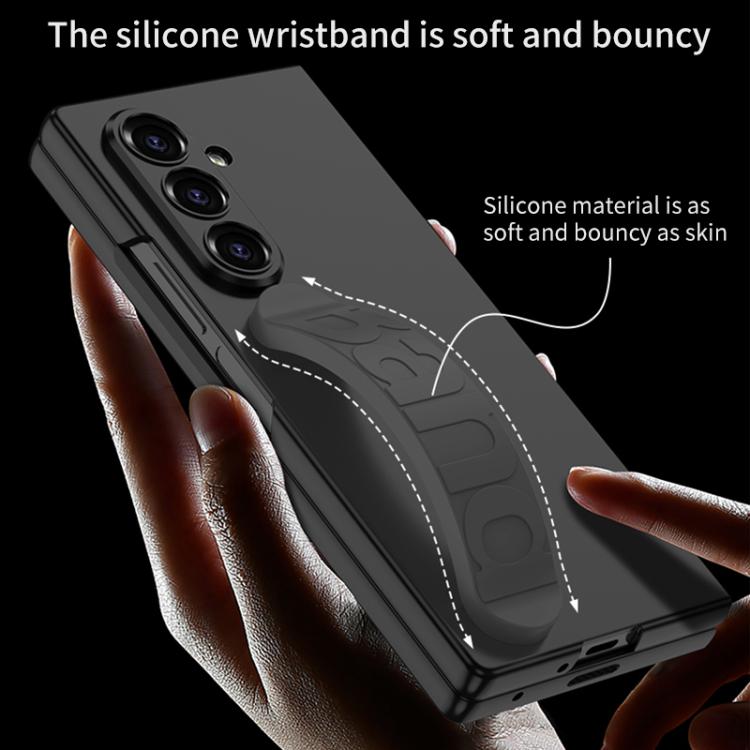 GKK Integrated Silicone Wristband Folding Phone Case