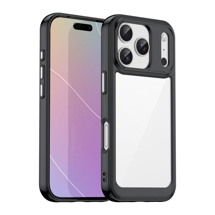 Colorful Series Acrylic + TPU Phone Case, For iPhone 17 Pro Max, For iPhone 17 Pro, For iPhone 17, For iPhone 17 Air