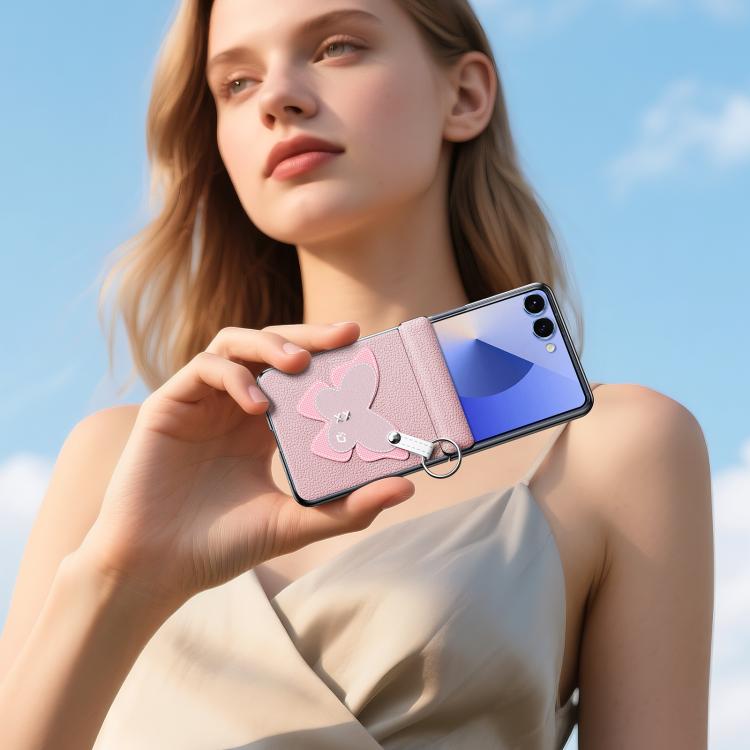 DUX DUCIS LUVY Series Folding Phone Case with Finger Ring Buckle