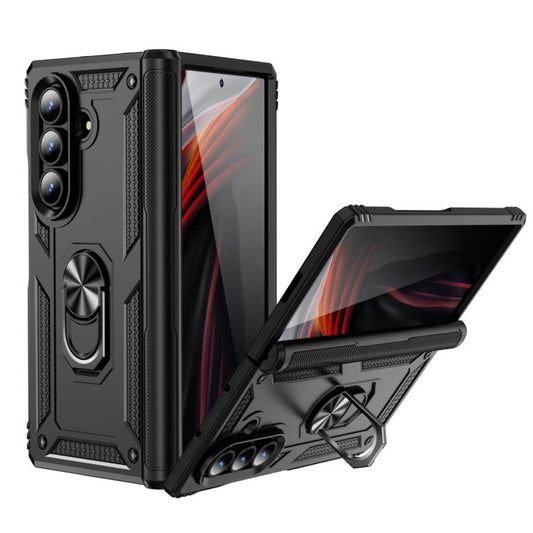 Shockproof TPU + PC Phone Case with Holder