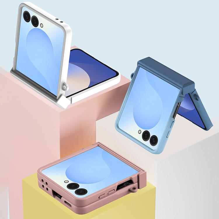 Integrated Hinge Side Buckle PC Phone Case