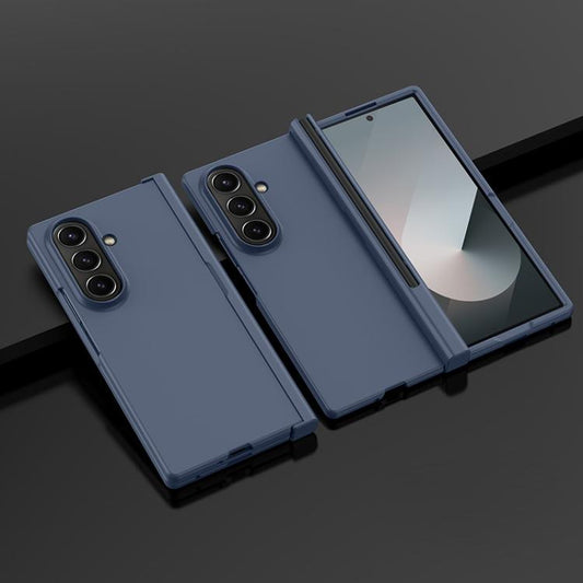 Integrated Pen Slot Hinge Folding Phone Case, No Stylus