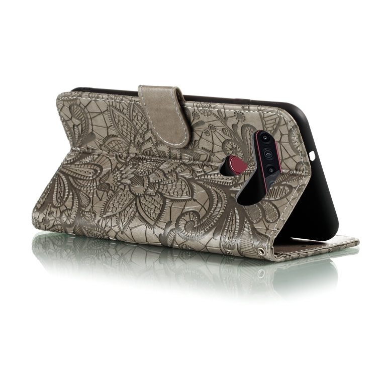 Lace Flower Horizontal Flip Leather Case with Holder & Card Slots & Wallet & Photo Frame, For LG K41S / K51S, For LG K61, For Motorola Moto E (2020) / Moto E7, For Motorola Moto Edge+