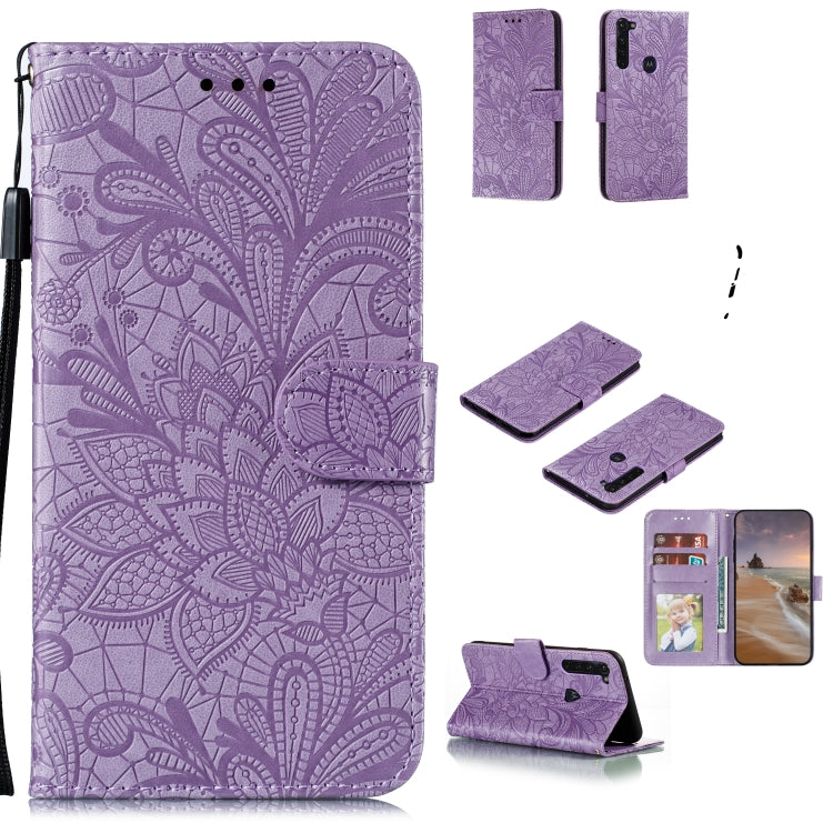 Lace Flower Horizontal Flip Leather Case with Holder & Card Slots & Wallet & Photo Frame, For Motorola Moto G Stylus, For Motorola Moto G5 Plus 5G, For Motorola Moto G Power, For Huawei Enjoy 20