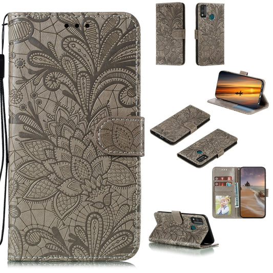 Lace Flower Horizontal Flip Leather Case with Holder & Card Slots & Wallet & Photo Frame, For Huawei Honor 9X Lite, For Huawei Honor Play 4 / Maimang 9 / Mate 40 Lite, For Google Pixel 5, For Google Pixel 5 XL