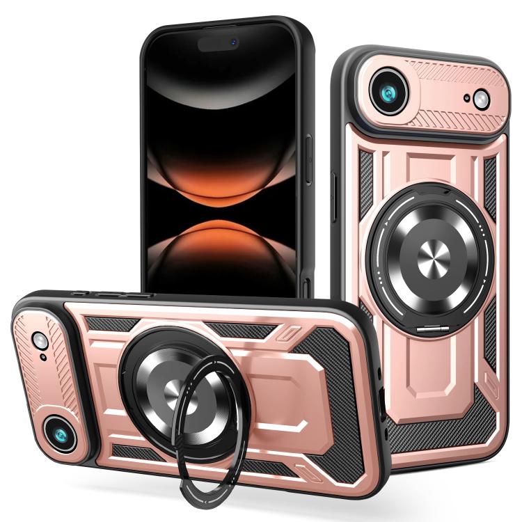 Armor Rotating Holder MagSafe Phone Case, For iPhone 17 Pro Max, For iPhone 17 Pro, For iPhone 17, For iPhone 17 Air
