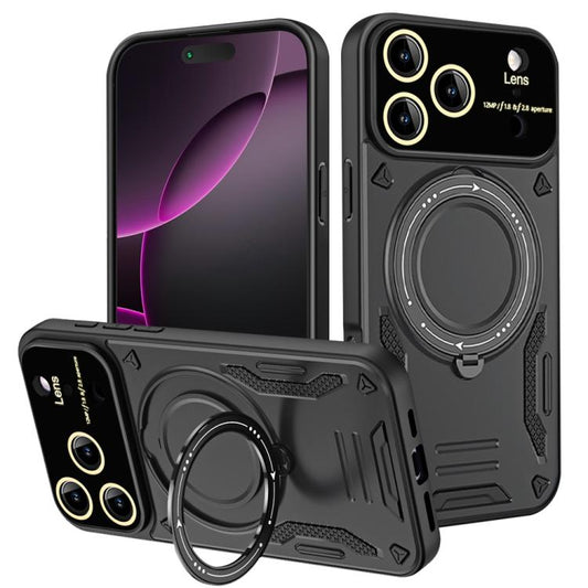 Large Window MagSafe Holder Phone Case, For iPhone 17 Pro Max, For iPhone 17 Pro, For iPhone 17, For iPhone 17 Air