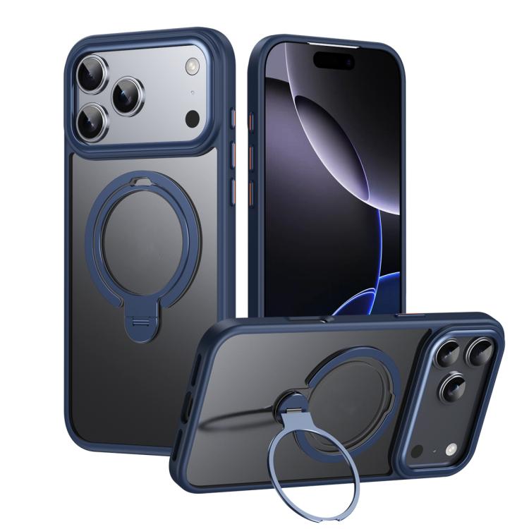 Double Ring MagSafe Magnetic Holder Phone Case, For iPhone 17 Pro Max, For iPhone 17 Pro, For iPhone 17, For iPhone 17 Air