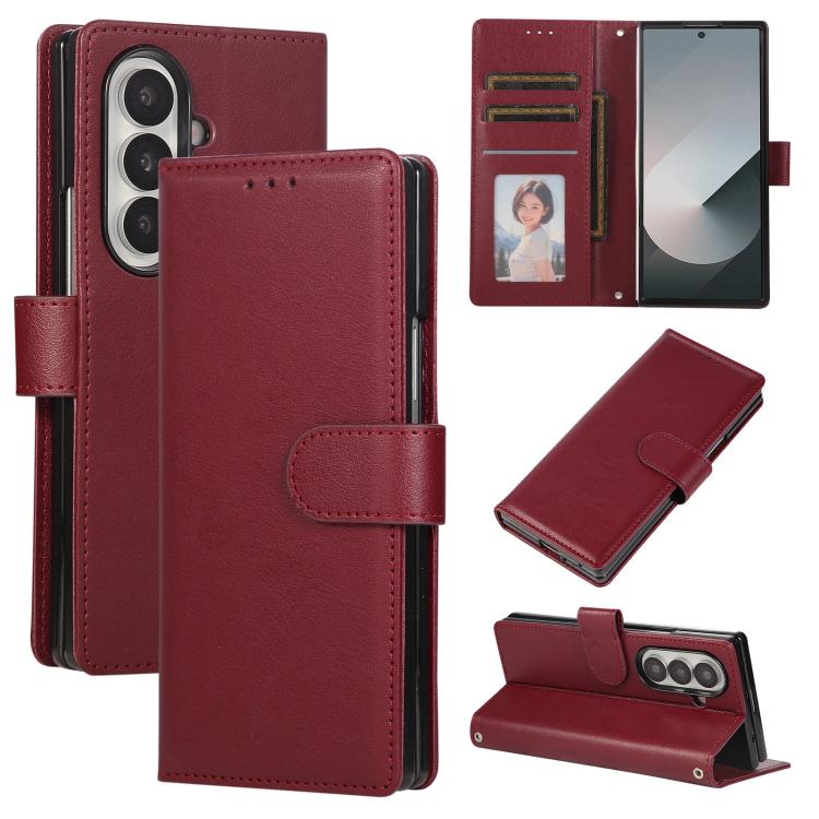 3-Card Slots Multifunctional Leather Phone Case