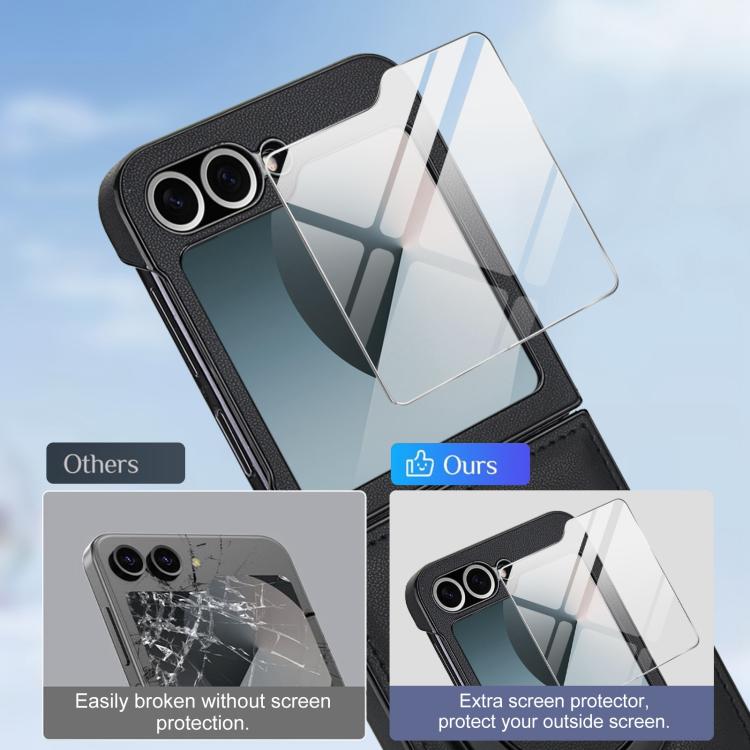 Folding Rotation Holder MagSafe Film Integrated Leather Phone Case