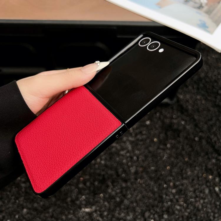 Litchi Texture Folding Back Cover Phone Case