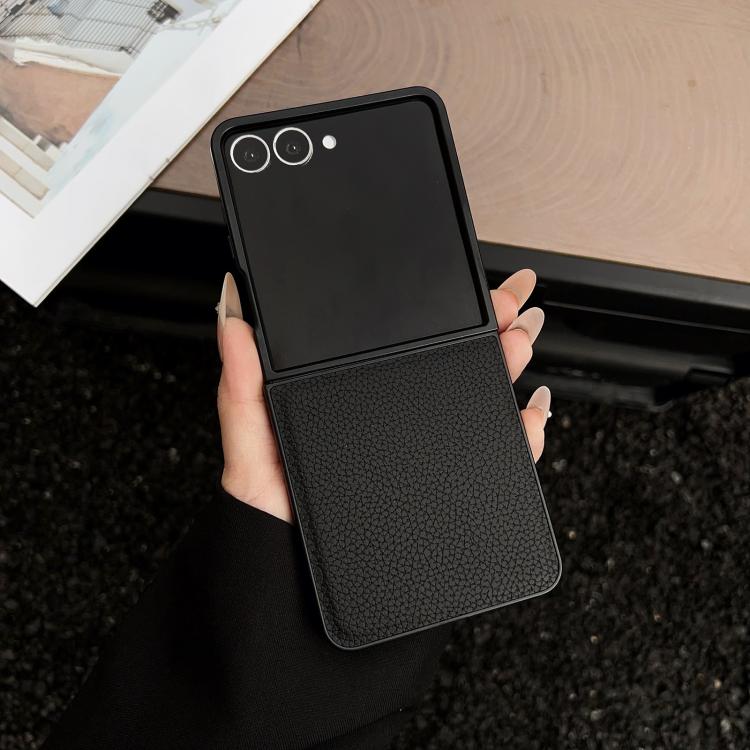 Litchi Texture Folding Back Cover Phone Case