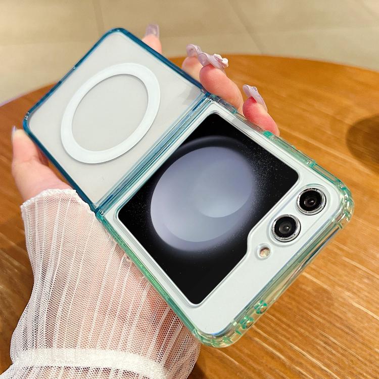 Contrast Color Gradient Transparent MagSafe Phone Case