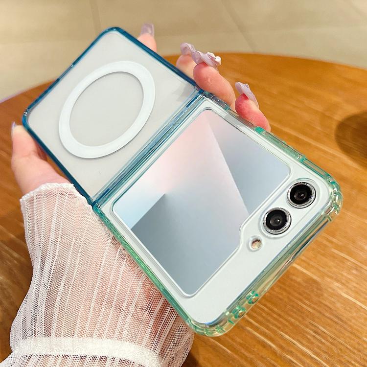 Contrast Color Gradient Transparent MagSafe Phone Case