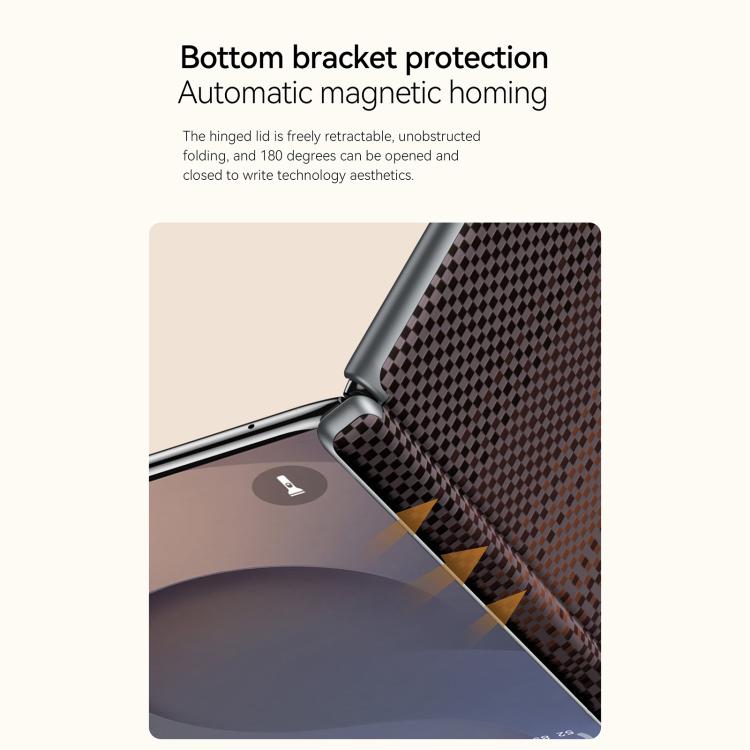 SULADA Kevlar Woven Texture Magnetic Leather Phone Case