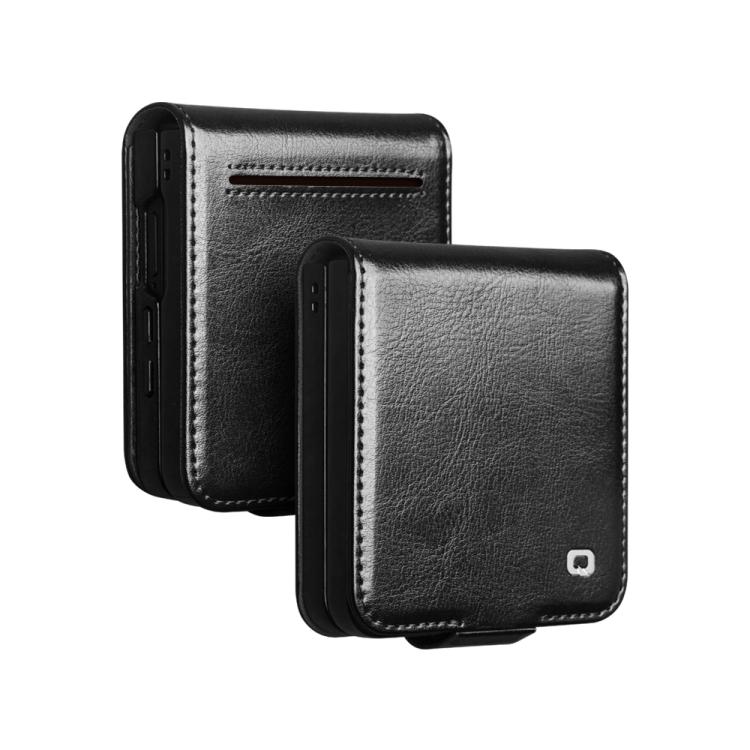 QIALINO Classic 103 Buckle Genuine Leather Phone Case