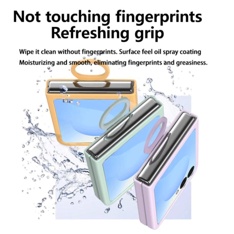 Large Window Ring Holder Skin Feel PC Phone Case