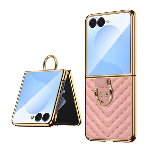 VIETAO Dream Series Metal Ring Leather Phone Case