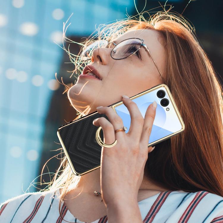 VIETAO Dream Series Metal Ring Leather Phone Case