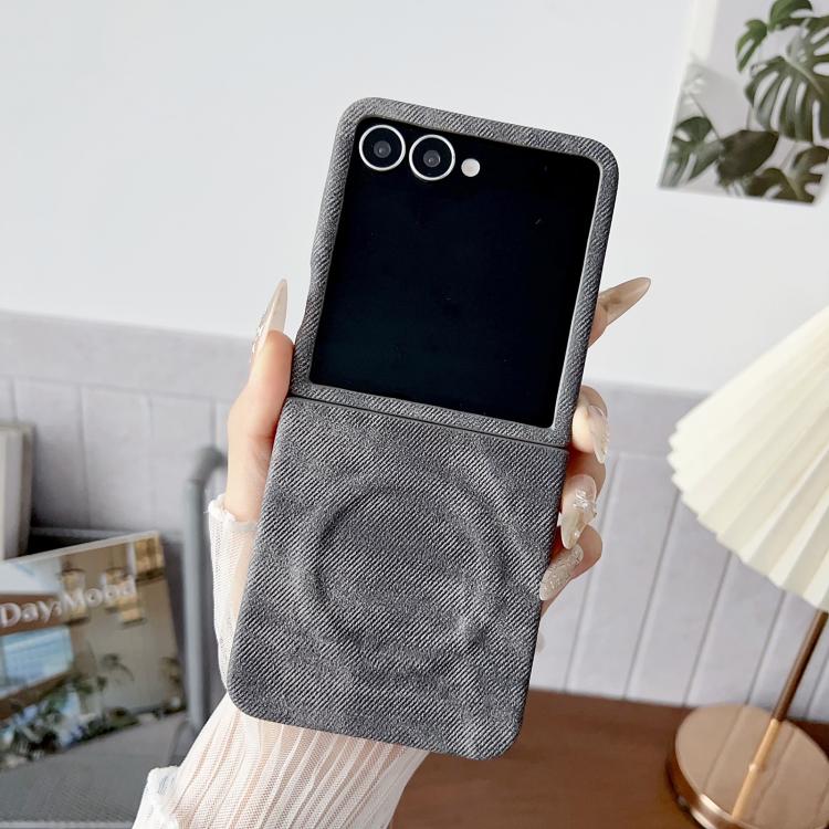 Denim MagSafe Magnetic PC + PU Phone Case