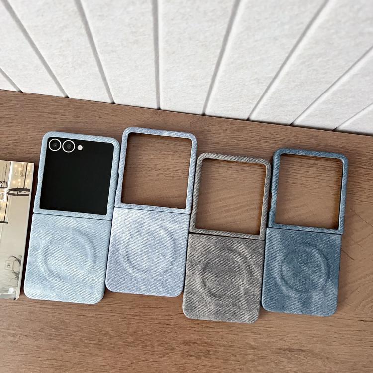 Denim MagSafe Magnetic PC + PU Phone Case