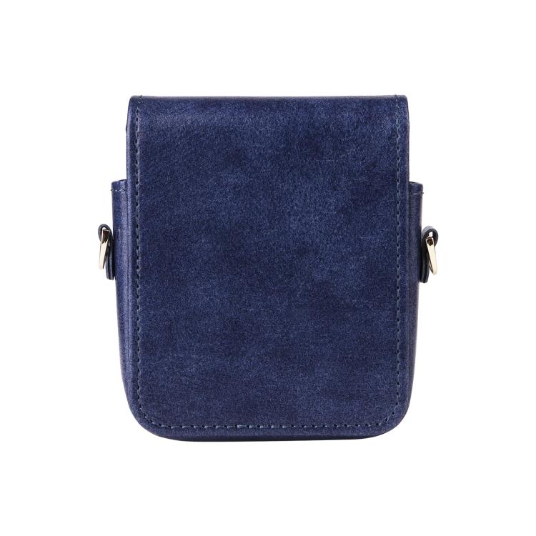 Mini Long Shoulder Chain Crossbody Folding Magnetic Leather Phone Bag