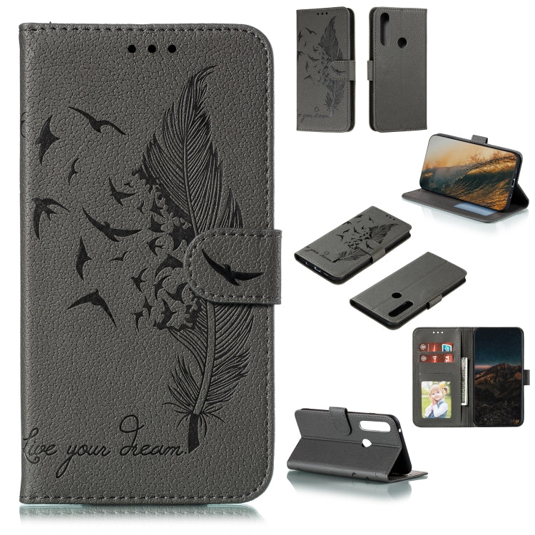 Feather Pattern Litchi Texture Horizontal Flip Leather Case with Wallet & Holder & Card Slots, For Google Pixel 5, For Motorola Moto G5 Plus 5G, For Google Pixel 5 XL, For Motorola Moto G Power