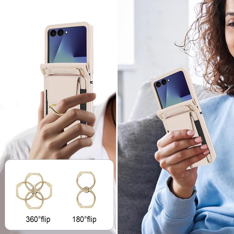 Ring Holder Wallet Card Slot Leather Phone Case