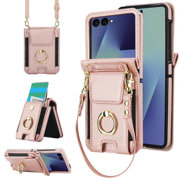 Ring Holder Wallet Card Slot Leather Phone Case