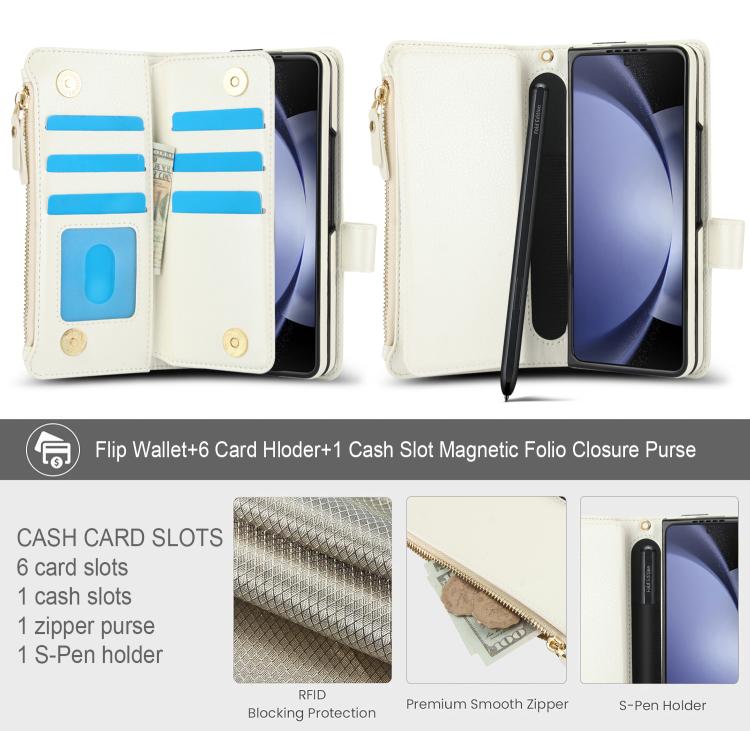 Solid Color Wristband Wallet Folding Leather Phone Case with Lanyard