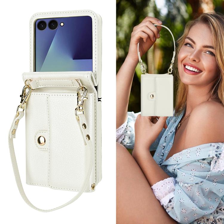 Solid Color Backpack Wallet Card Slot RFID PU Phone Case